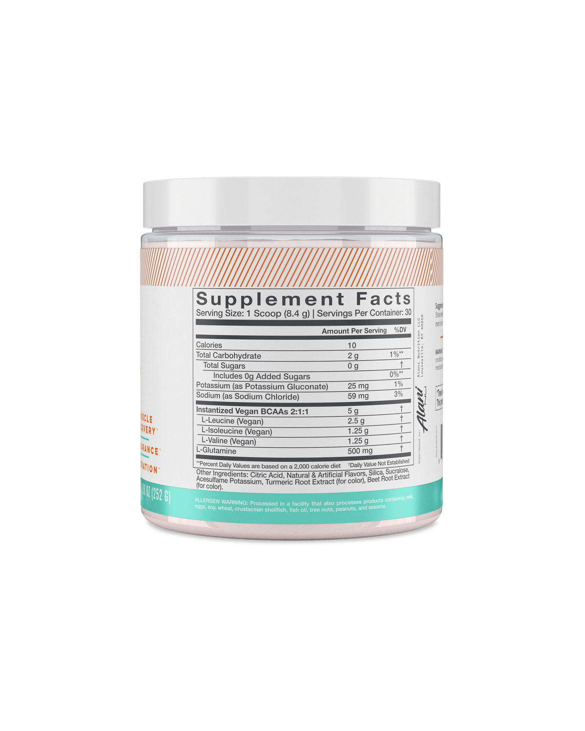 30-Serving BCAA in Sour Peach Rings Flavor
