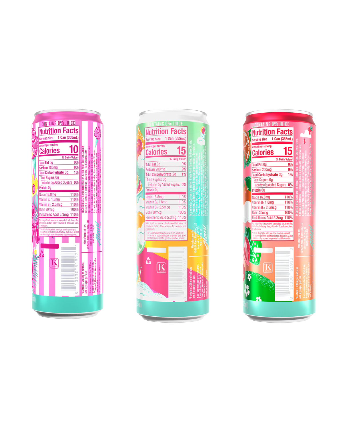 Dream Trio Energy Drink Variety Pack, 12-Pack