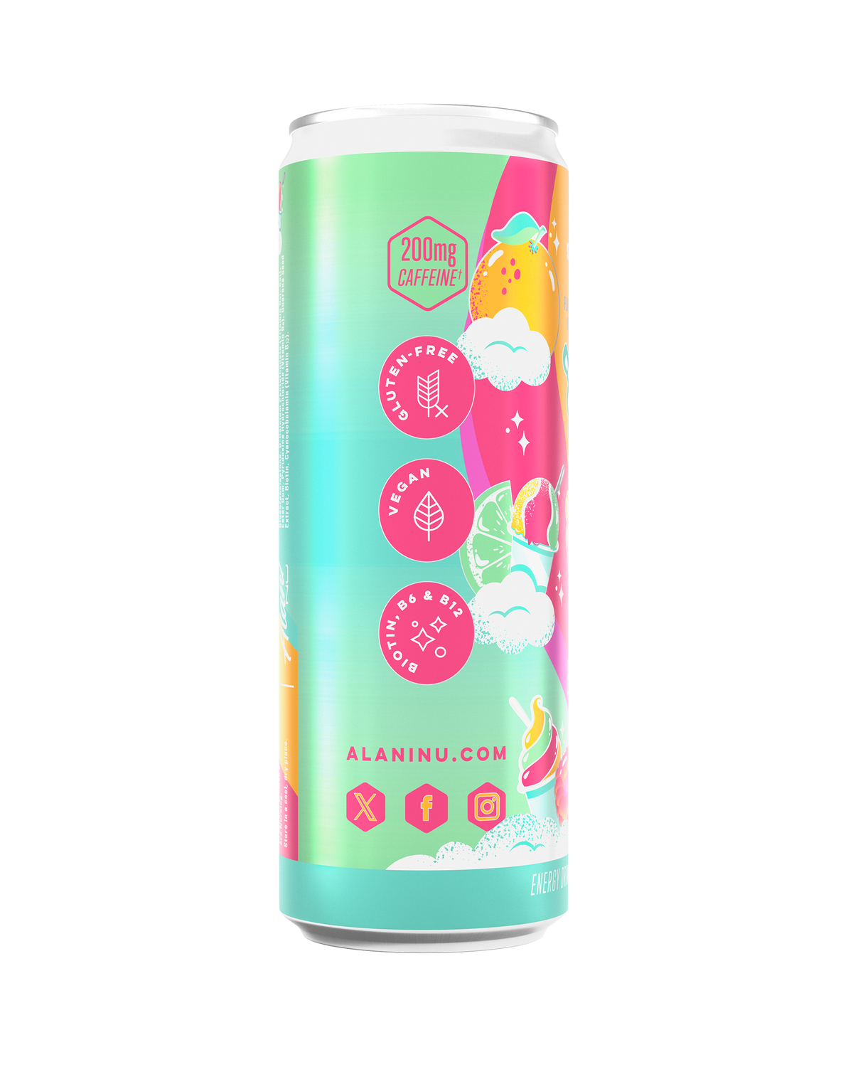 Sherbet Swirl Sugar-Free Energy Drink, 12-Pack