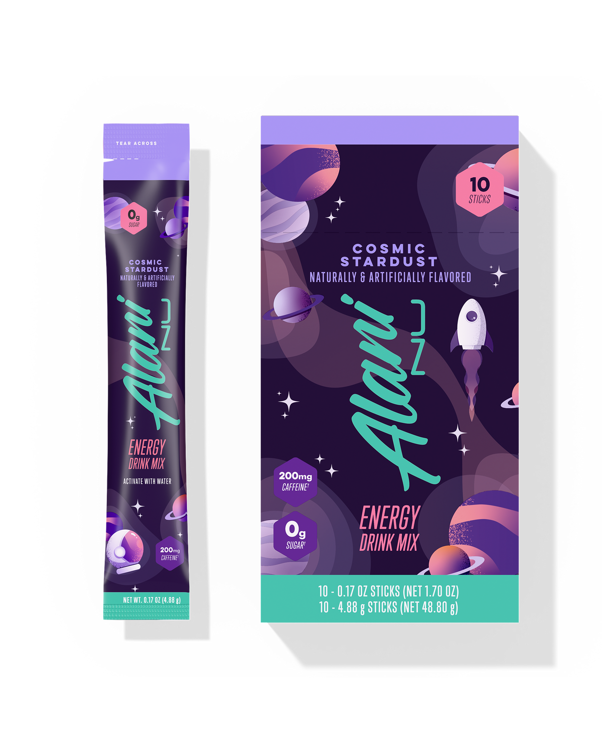 Cosmic Stardust Energy Sticks - 10-Pack