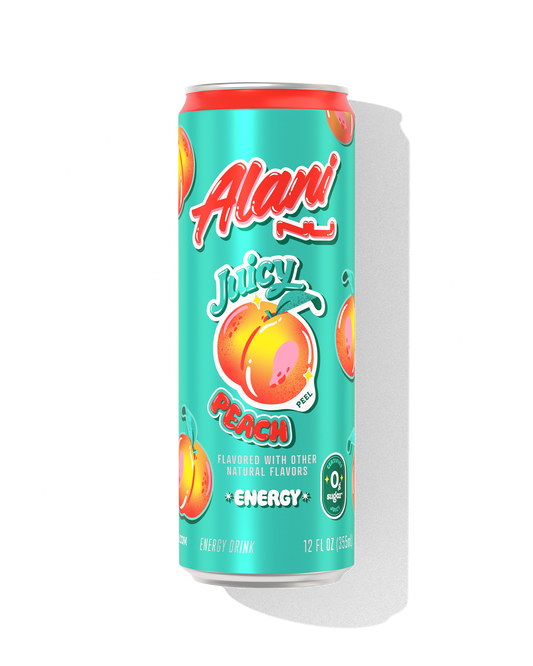 Juicy Peach Energy Drink - 12-Pack
