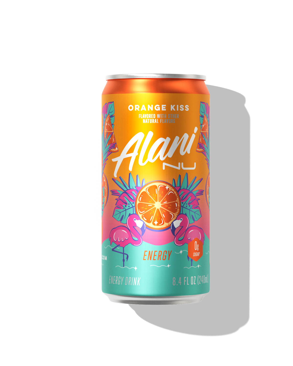 Orange Kiss Citrus Mini Energy Drink, 24-Pack