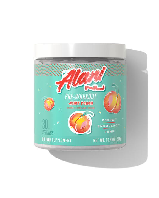 Juicy Peach Pre-Workout Mix, 30 Servings