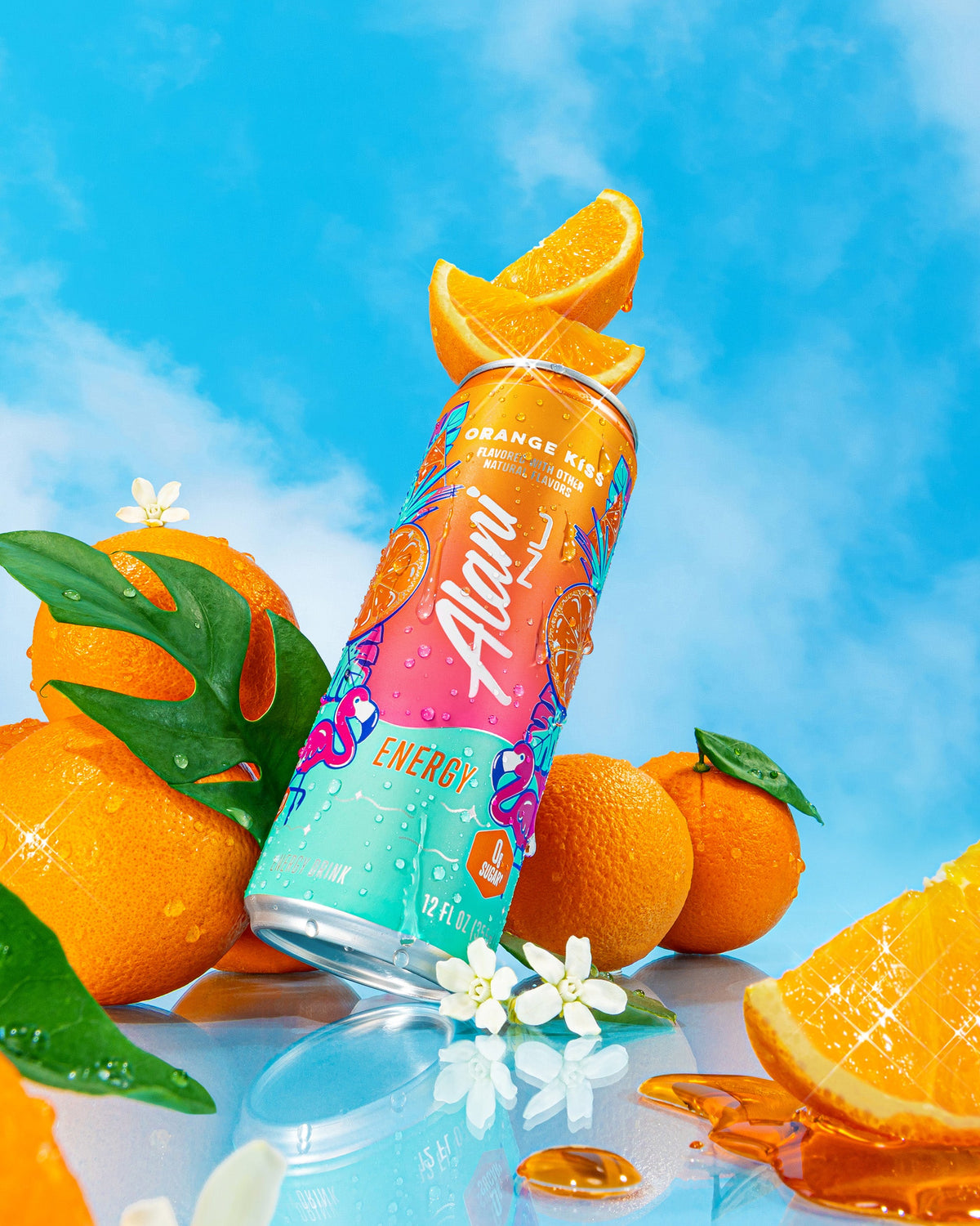 Orange Kiss Energy Drink 12-Pack & Pre-Workout Bundle