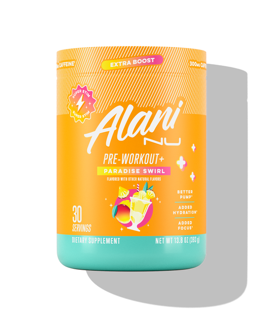 Paradise Swirl Pre-Workout+ Supplement, 30 Servings