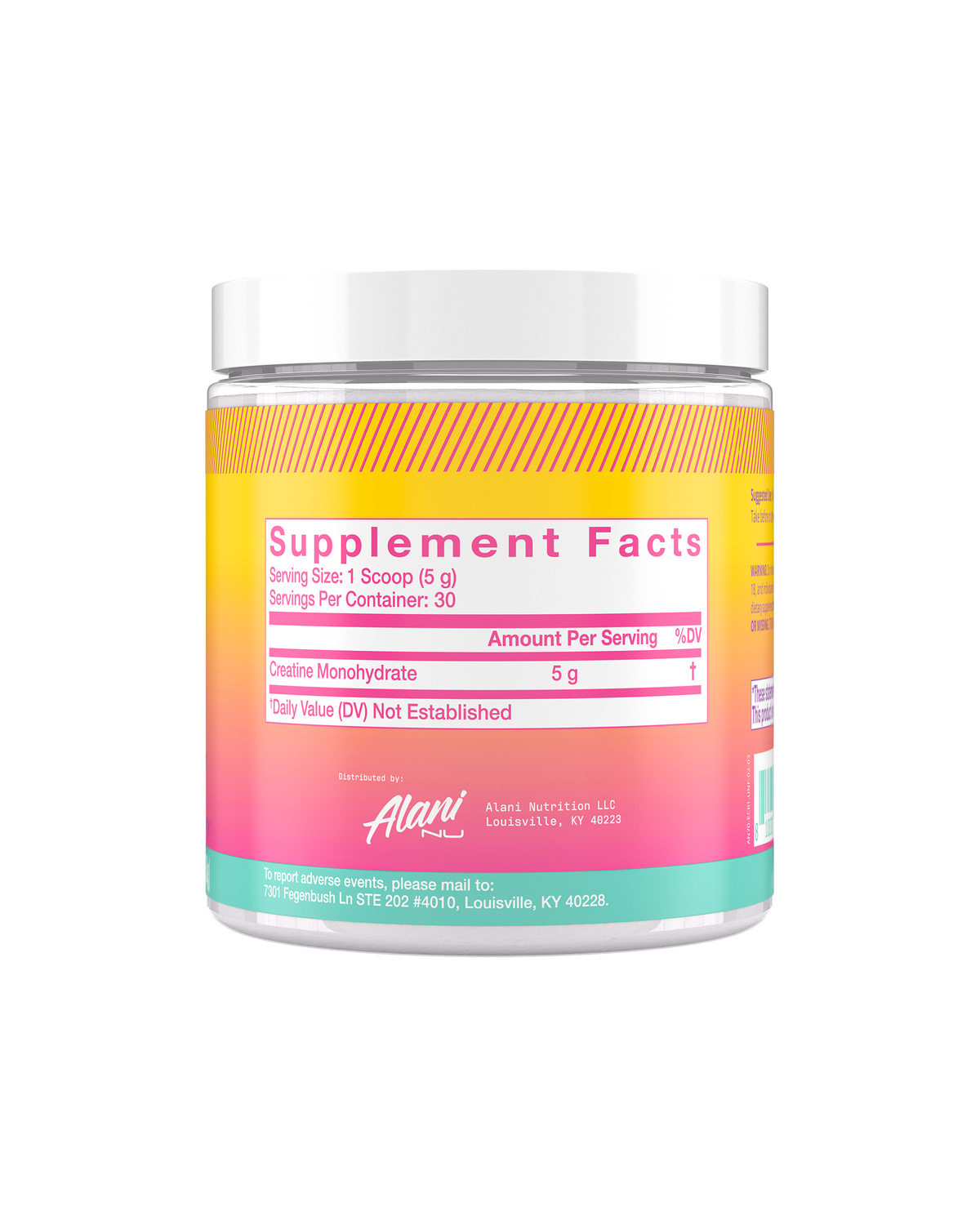 Pure Creatine Powder - 30 Servings