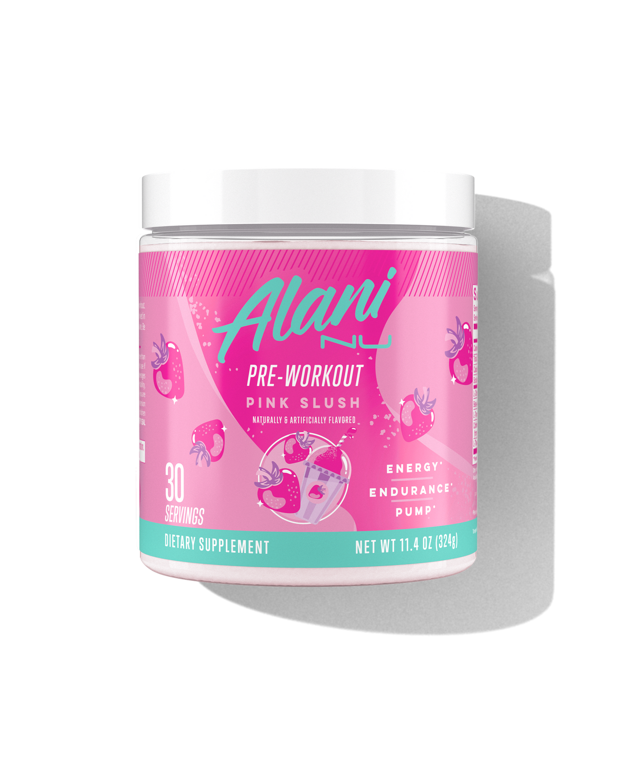 Pink Slush Pre-Workout Mix, 30 Servings