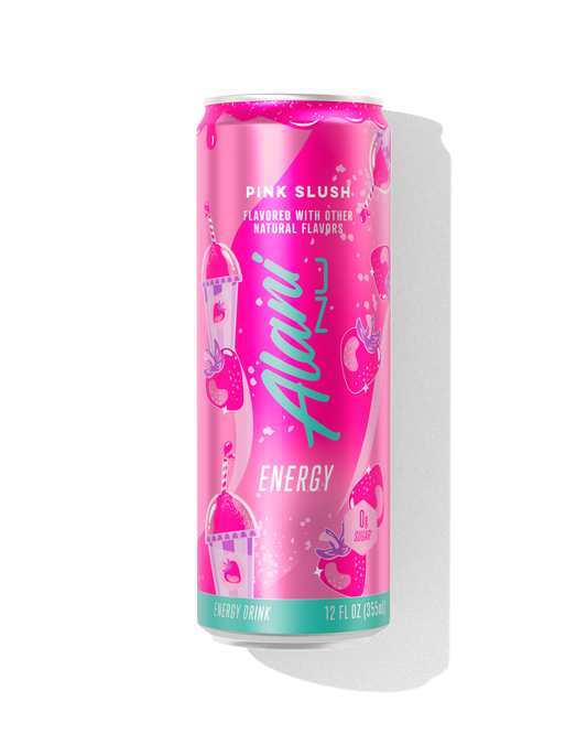 Strawberry Cream Soda Pink Slush Energy Drink - 12-Pack