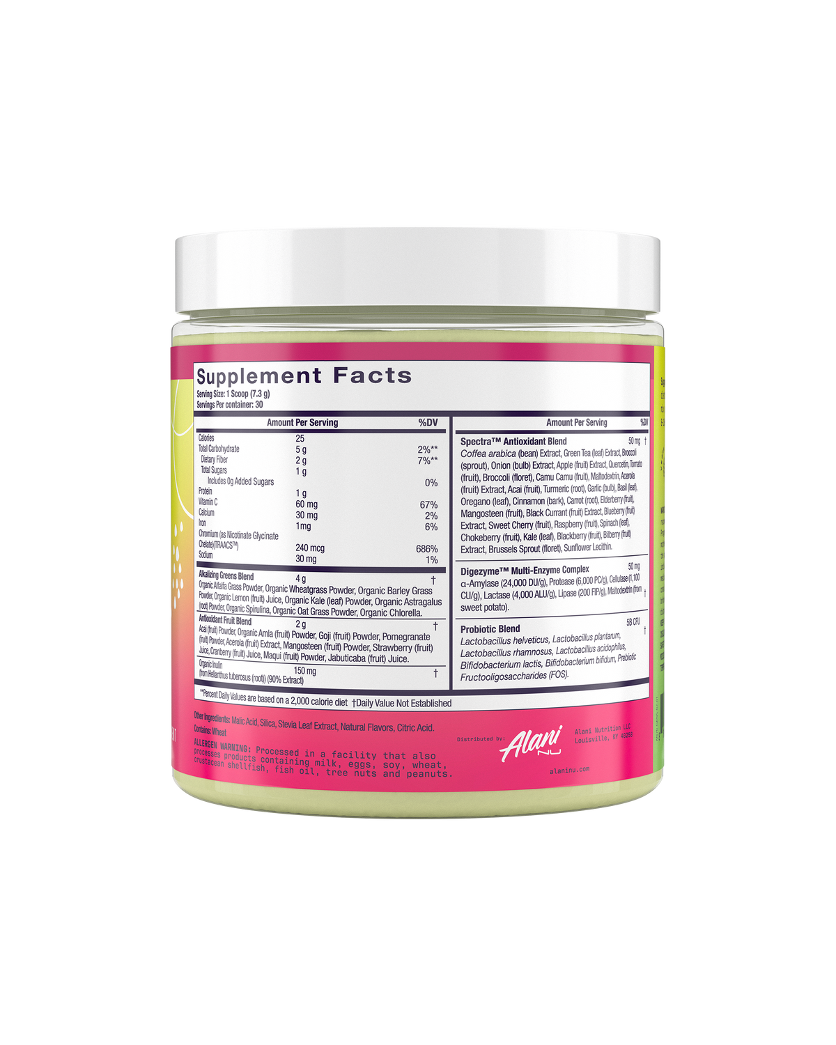 Wild Berry Super Greens Powder - 30-Day Supply