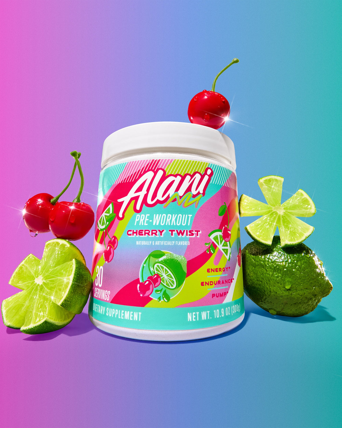 Cherry Twist Energy Drink 12-Pack & Pre-Workout Set