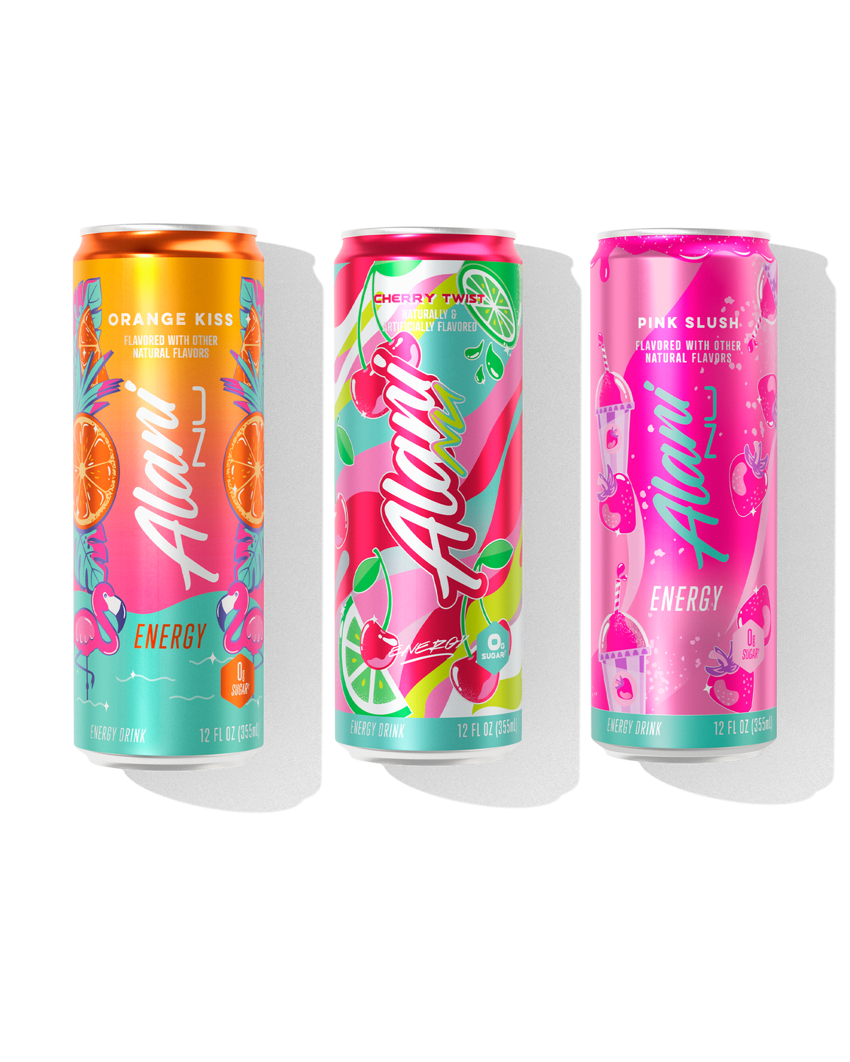 Sunkissed Energy Drink Variety Pack, 12-Pack
