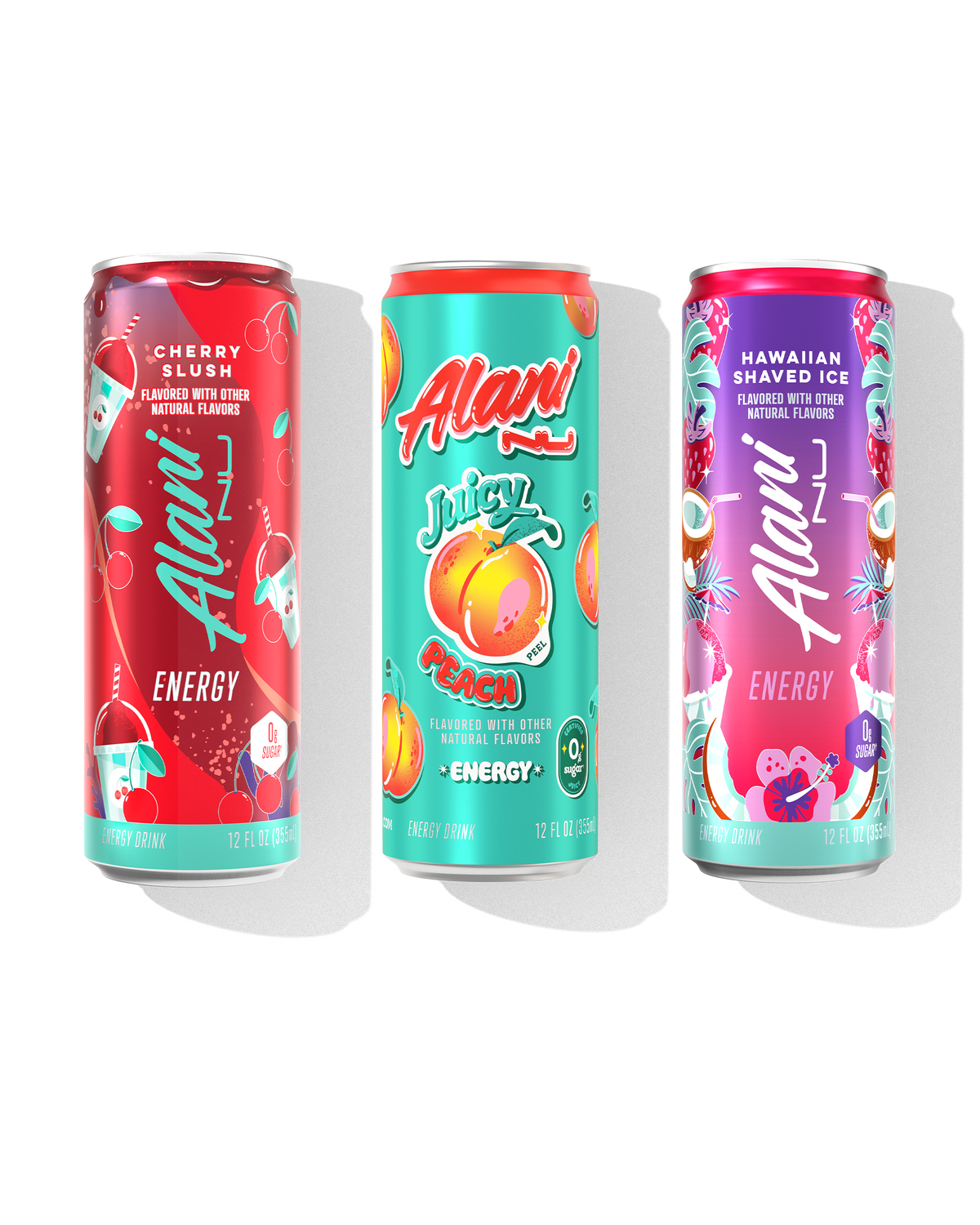 Beach Blend Energy Drink Assortment, 12-Pack