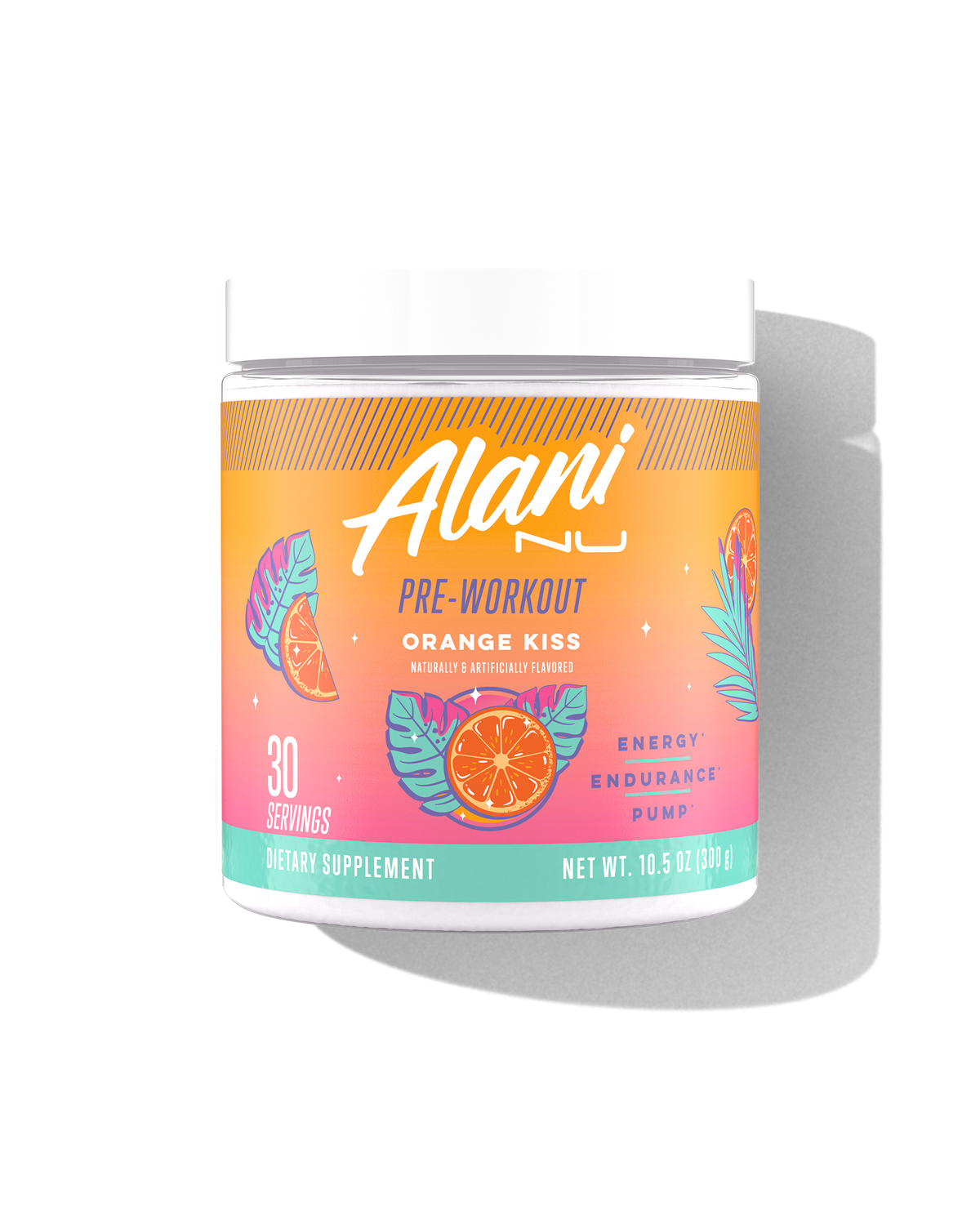 Orange Kiss Pre-Workout Mix, 30 Servings