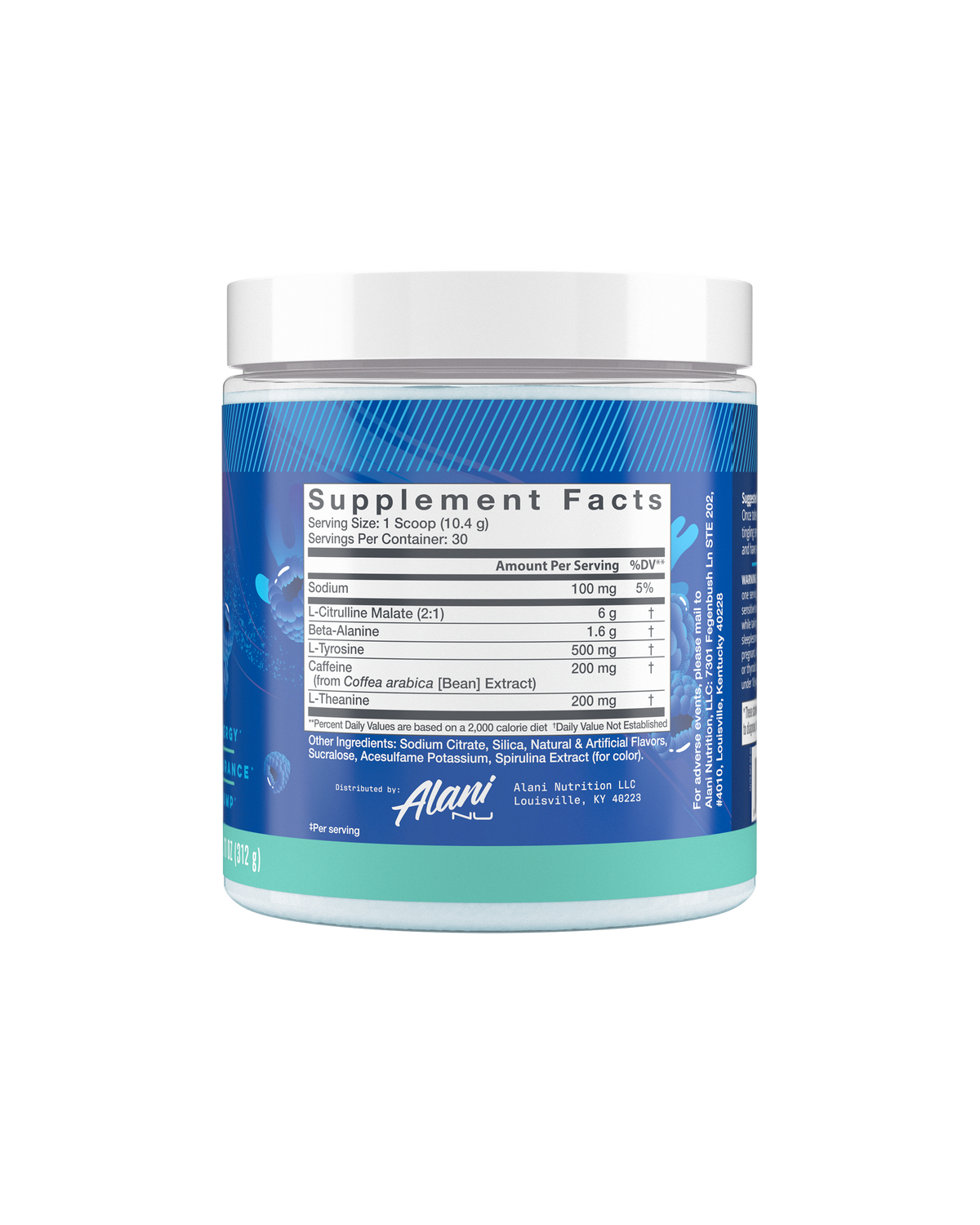Breezeberry Pre-Workout Powder - 30 Servings